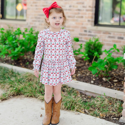 Ellery Dress - Cowboy Christmas