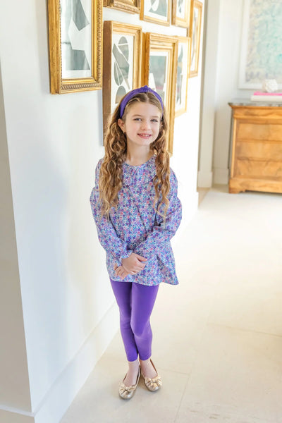 Emma Legging Set - Blackberry Floral