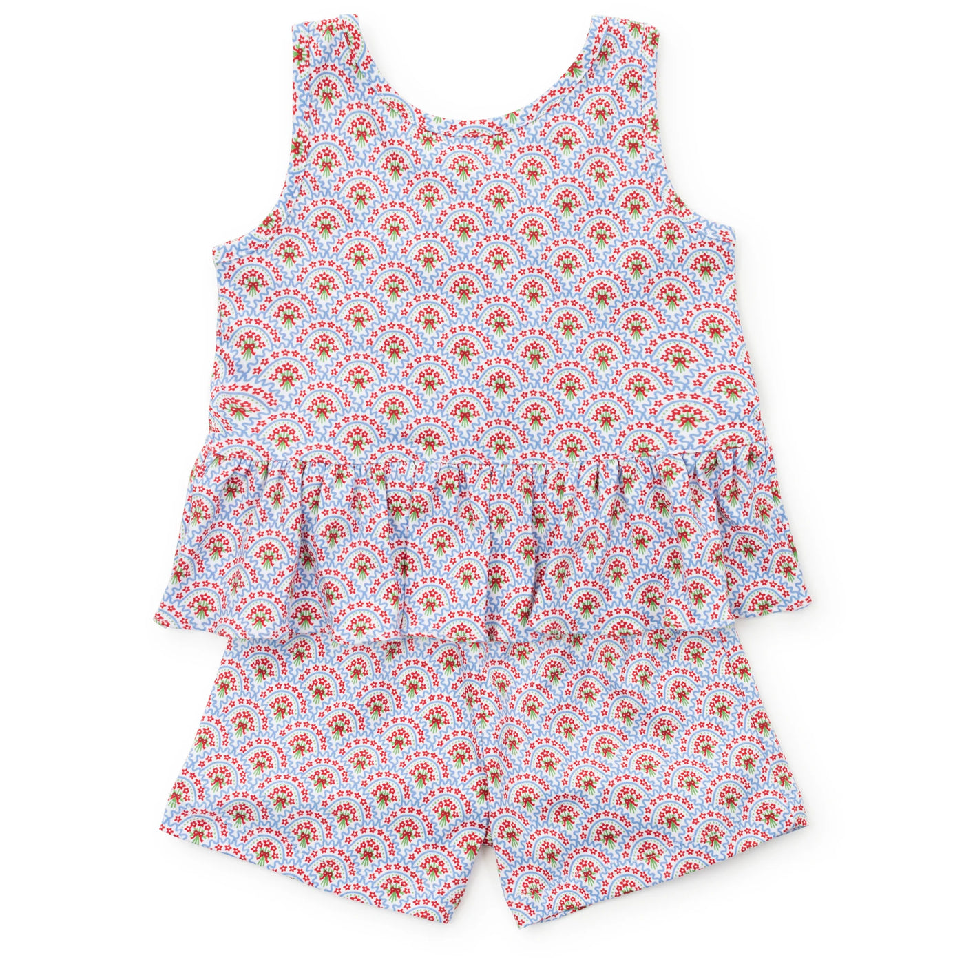 Poppy Short Set Bunting Floral
