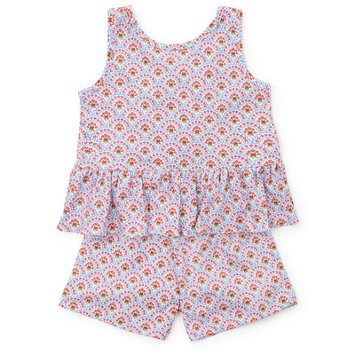 Poppy Short Set Bunting Floral