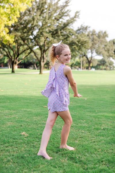 Poppy Short Set Bunting Floral