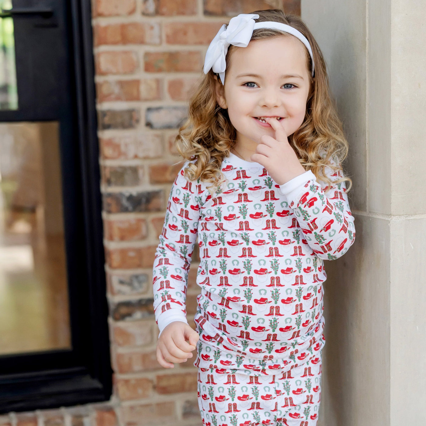 Grayson Pajama Set - Cowboy Christmas