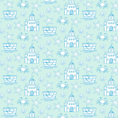 Reid Bubble  Sandcastles Blue
