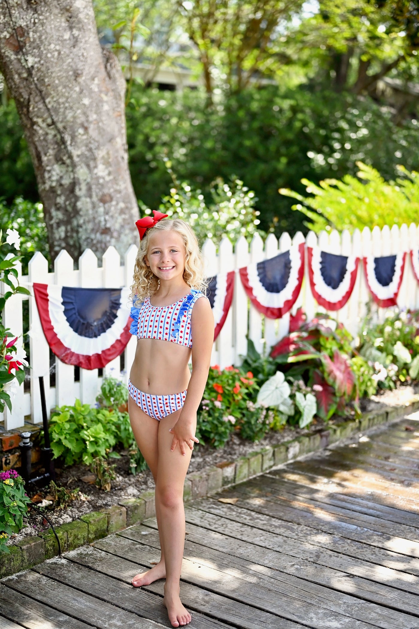 Stars and Stripes Loren Two Piece