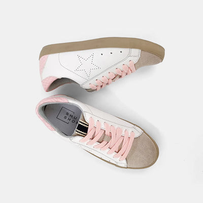 Mia Lt Pink Sneaker