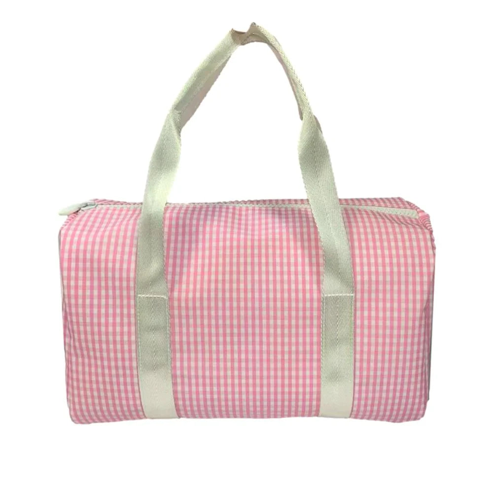 TRVL Mini Packer  Gingham Pink