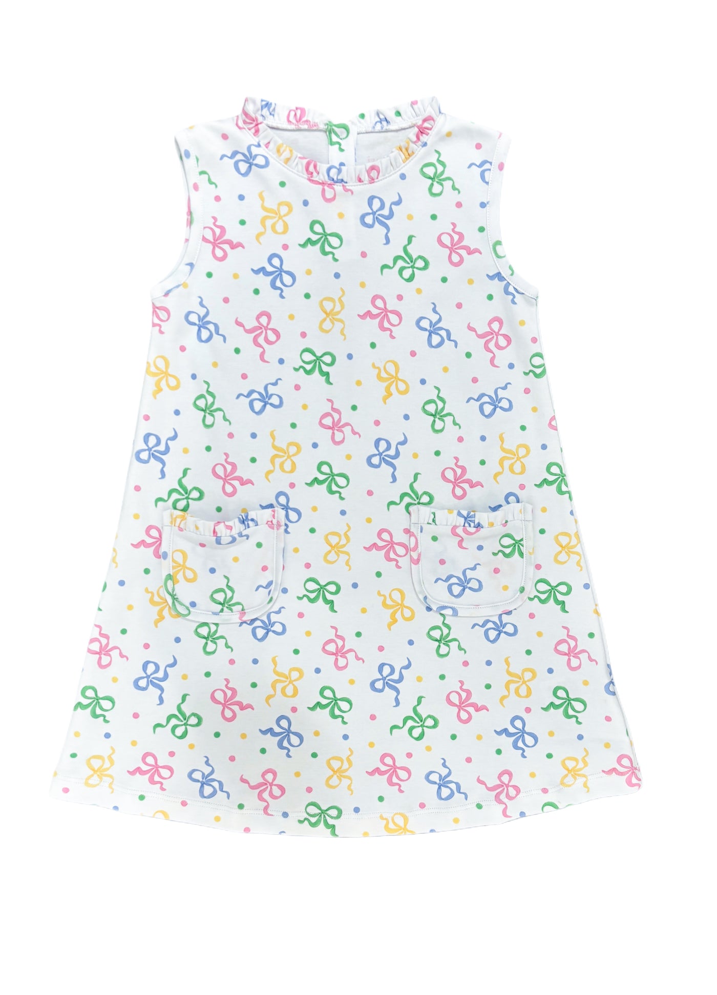 J&L Margot Dress Pastel Bows