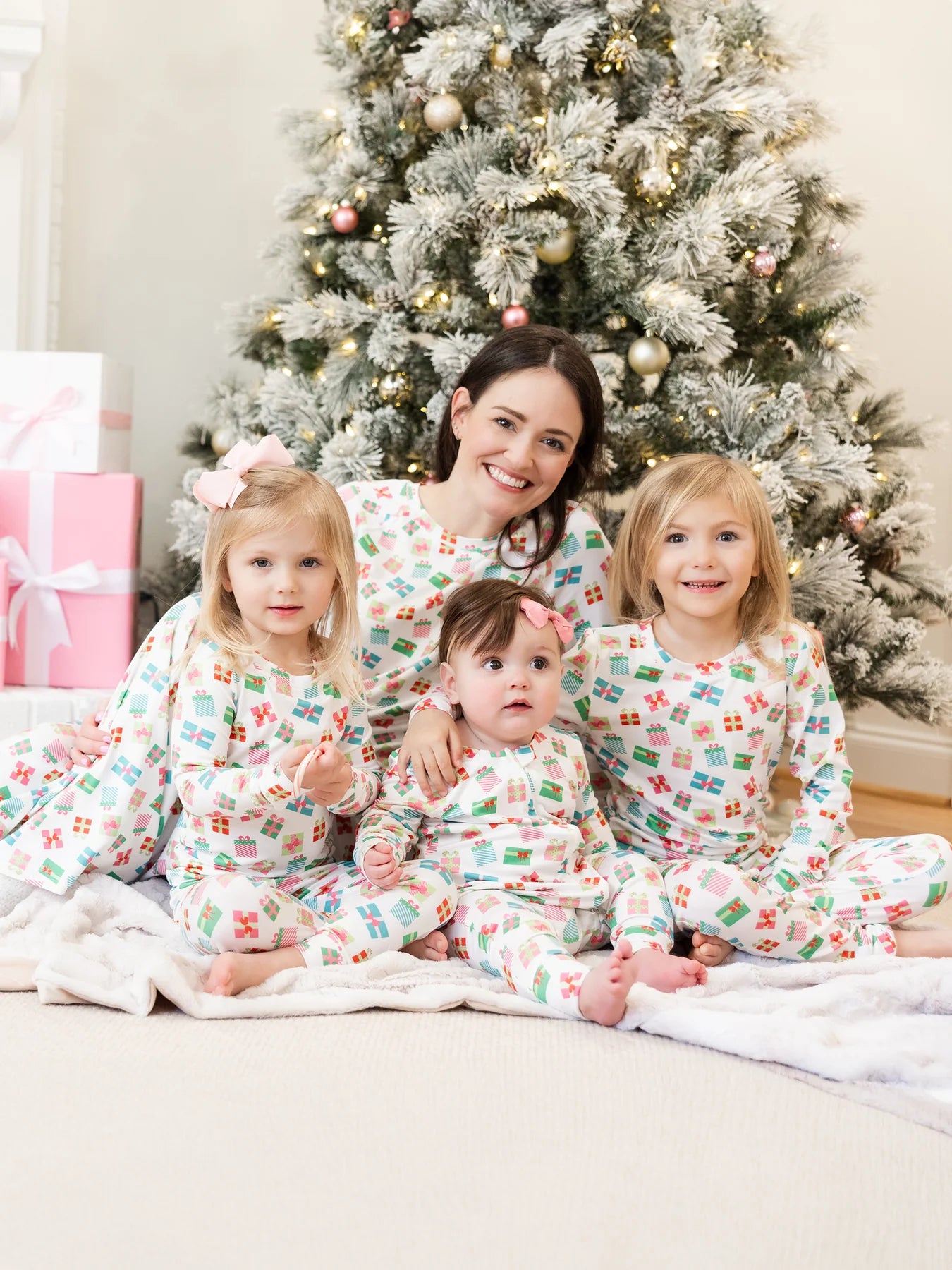 Mary Square Under The Tree Kids PJ Set