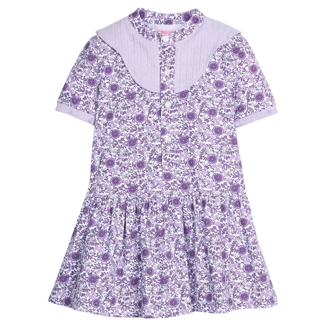Molly Dress - Lavendar Vine Floral