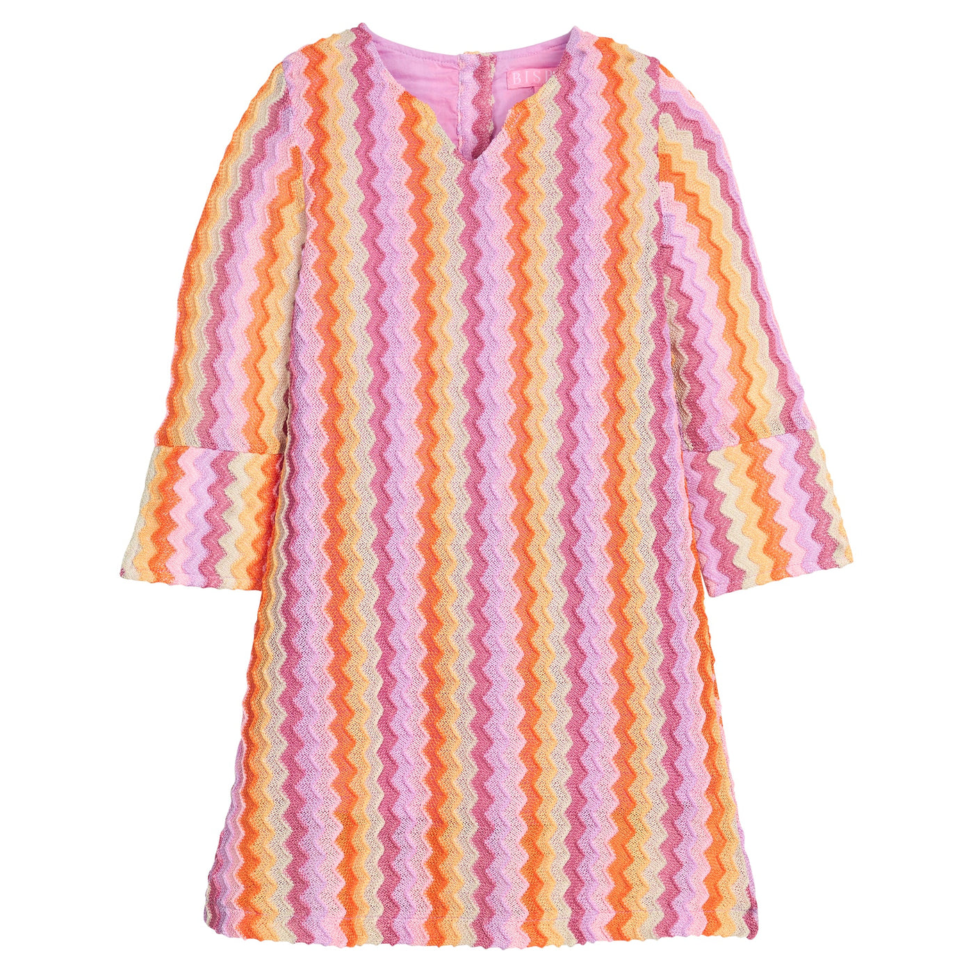 Natalie Dress - Milan Multi Zig Zag