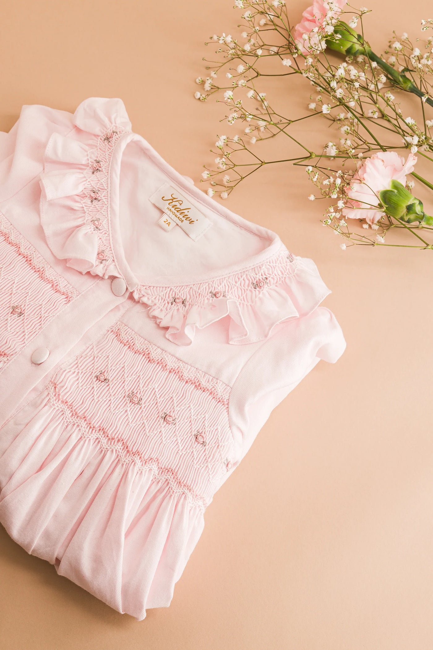 Kidiwi Adeline Smocked Dress