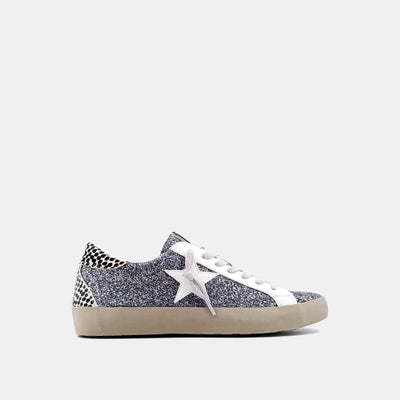 Paula Sneakers Pewter Glitter