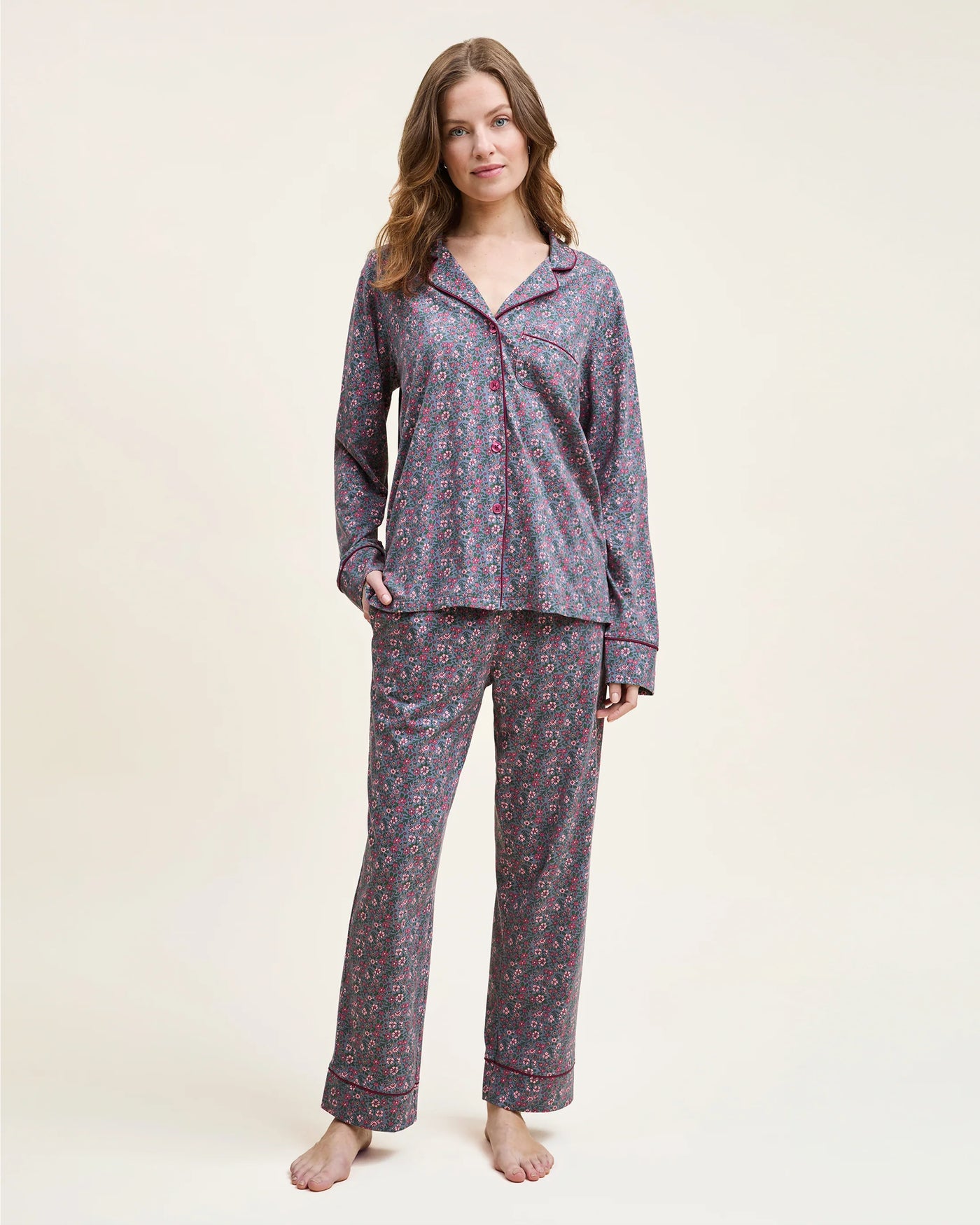 Women's Pajama Set - Fleurs de Saison