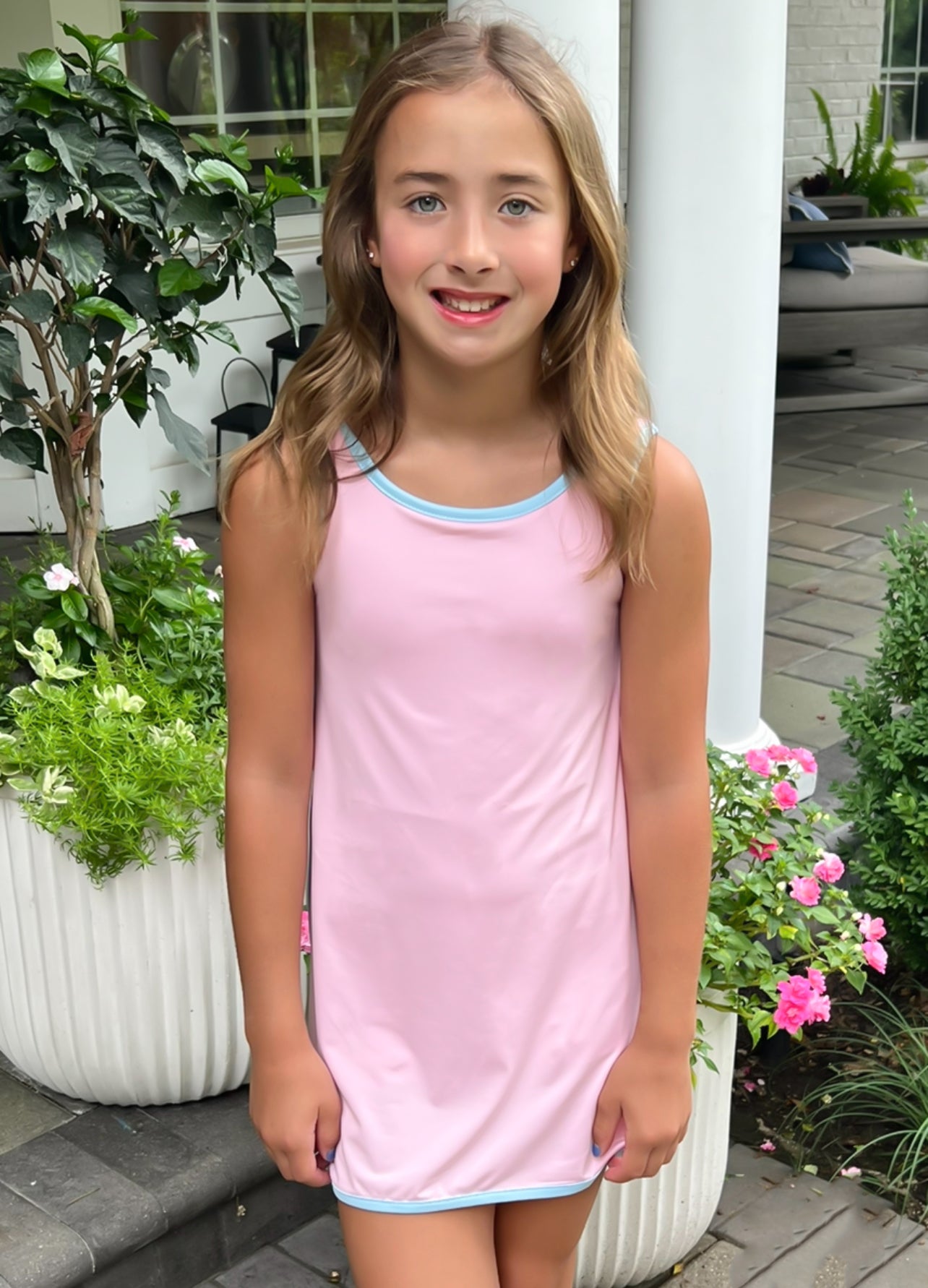 J&L Pk Tennis Dress Serve it Up **PRE-SALE**