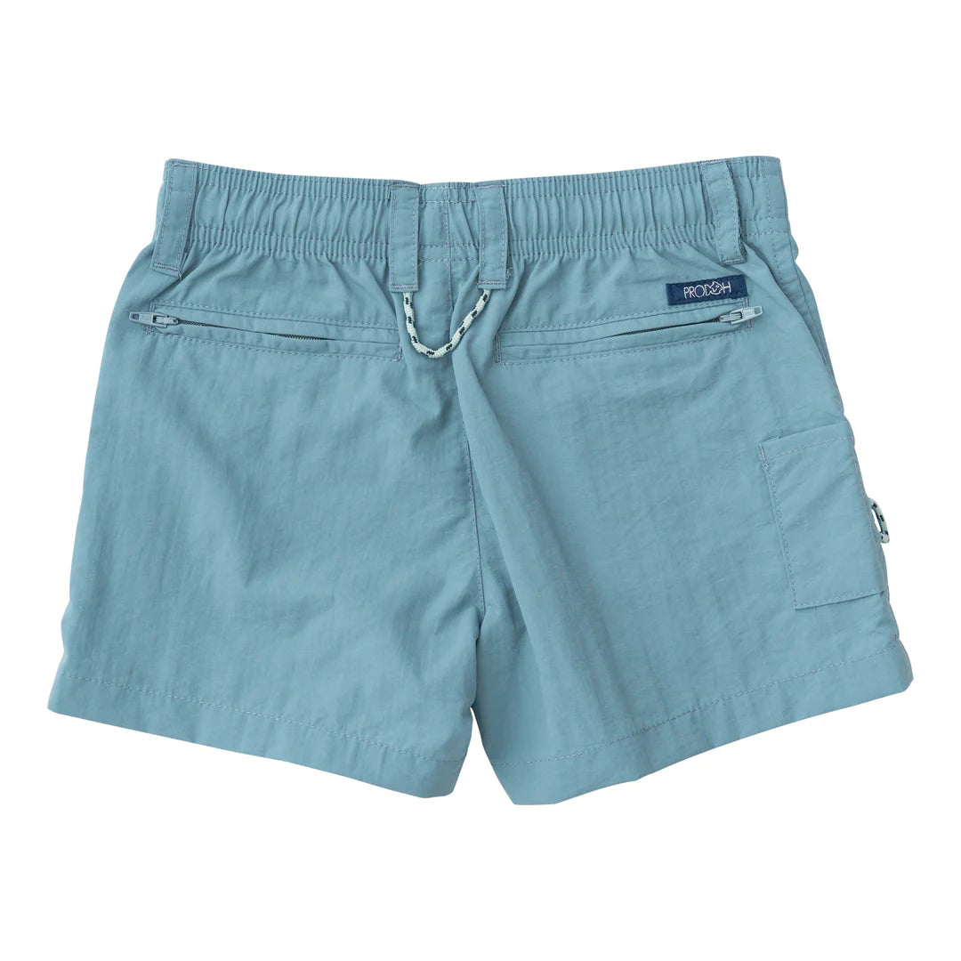 Outrigger Perf Short - Smoke Blue