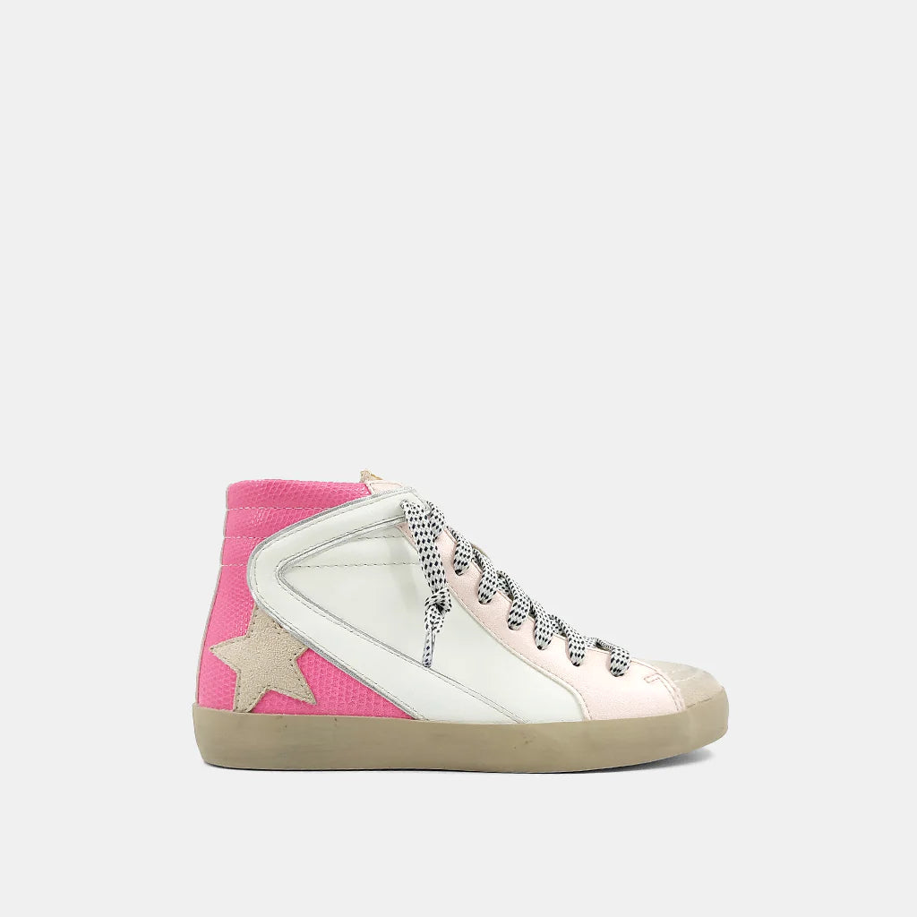 Roxanne Sneakers Pink Lizard