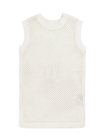 Reina Crochet Knit Cover-Up Dress