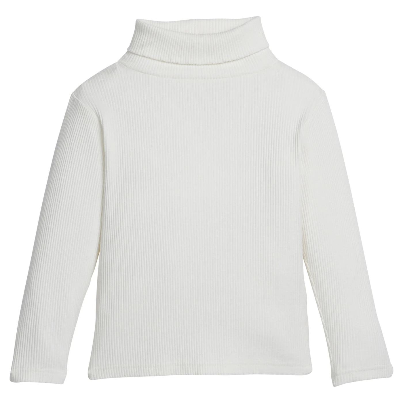 Ribbed Turtleneck  - Ivory