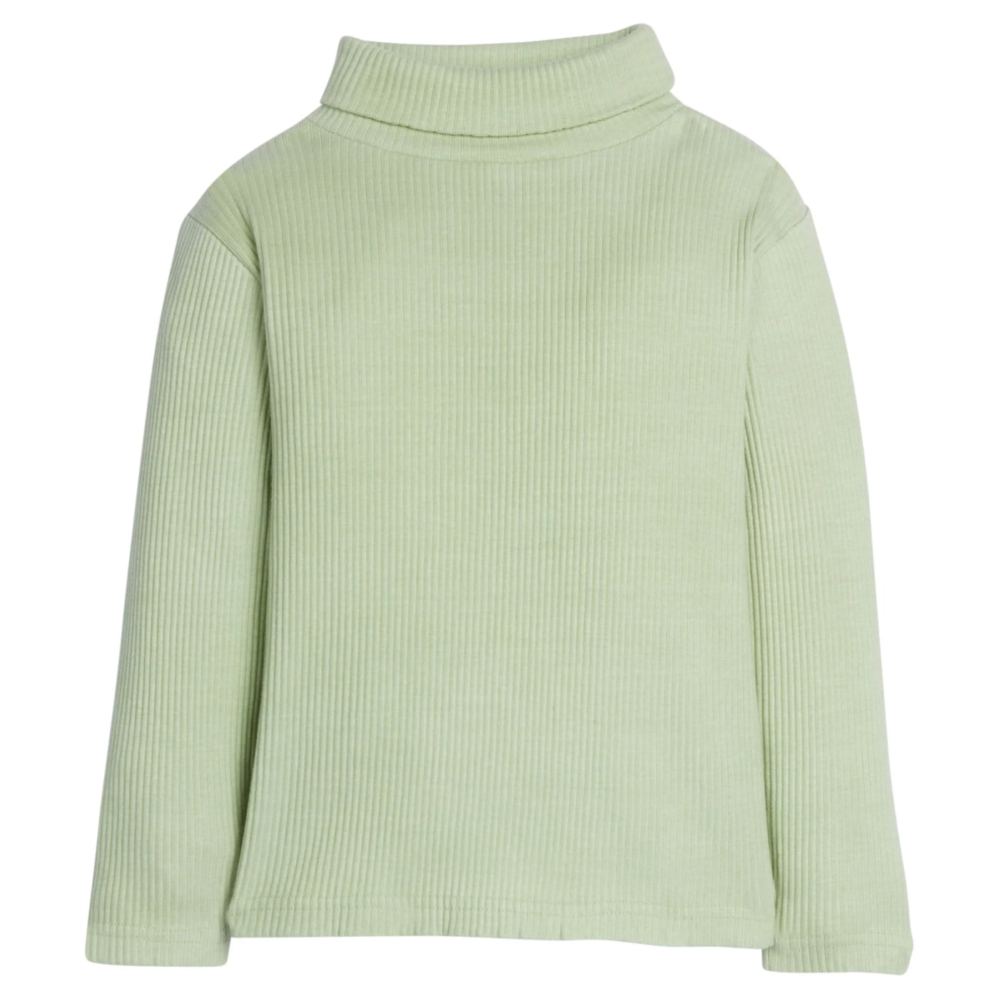 Ribbed Turtleneck  - Pistachio Ice Cream
