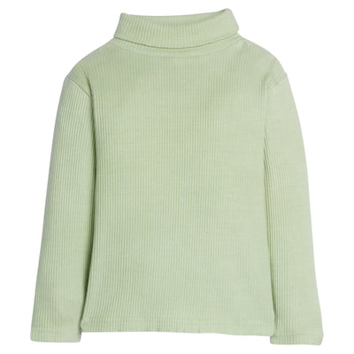 Ribbed Turtleneck  - Pistachio Ice Cream