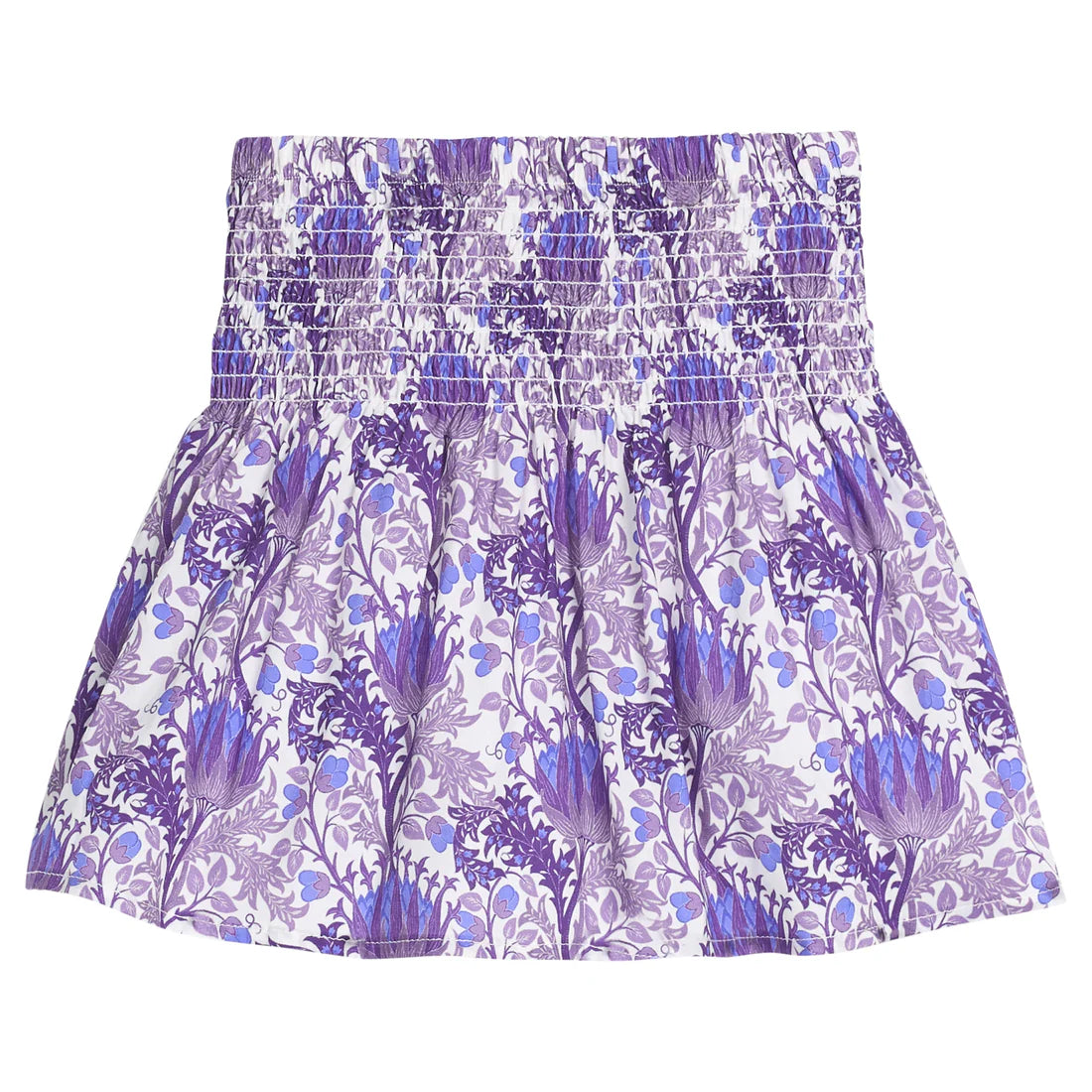Ruched Circle Skirt - Concord Floral