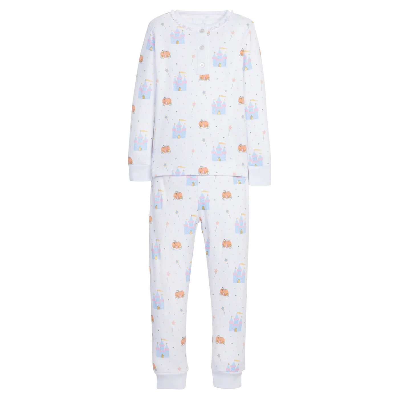 LE Ruffled Printed Jammies