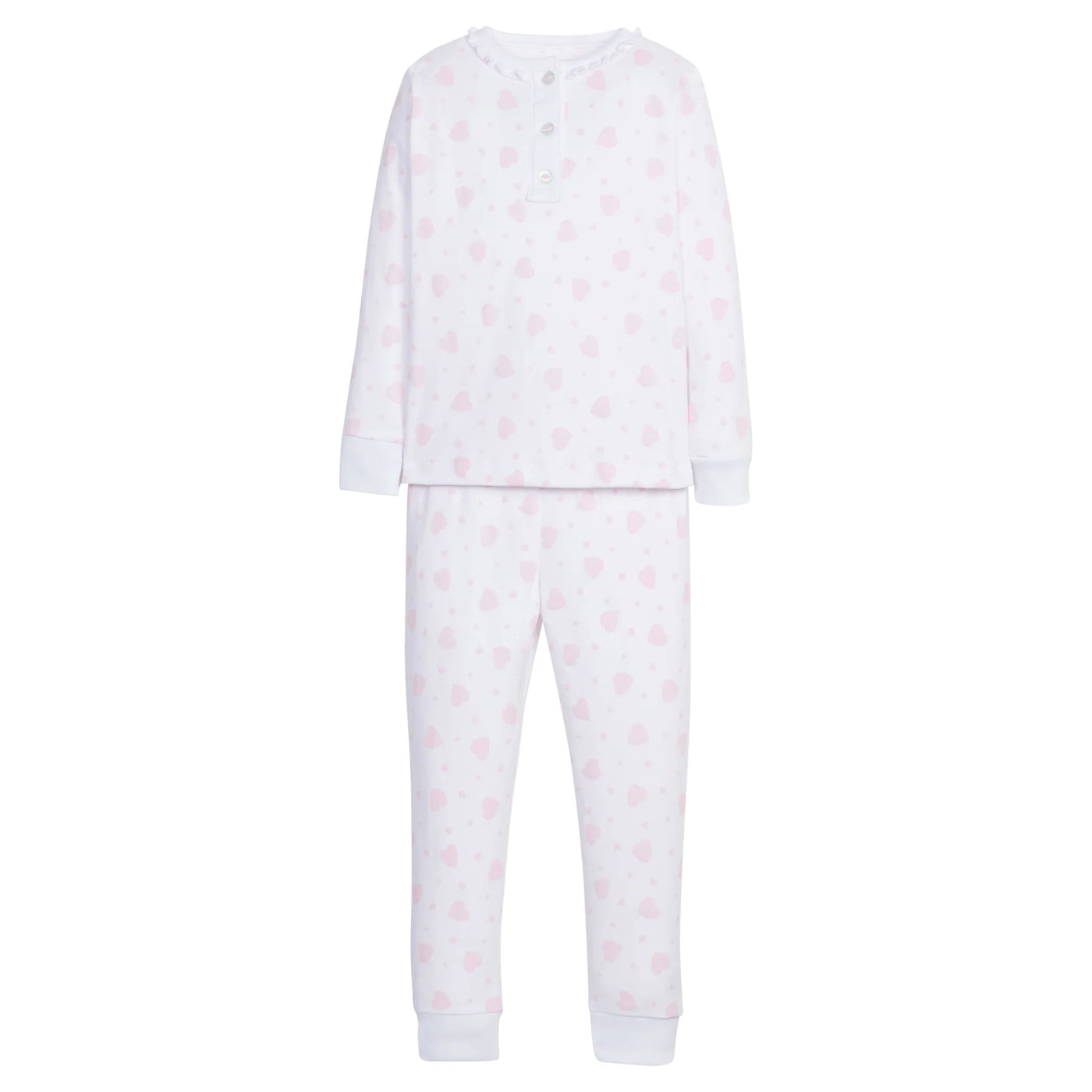 LE Ruffled Printed PJ Set