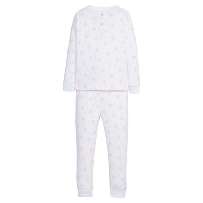 LE Ruffled Printed PJ Set