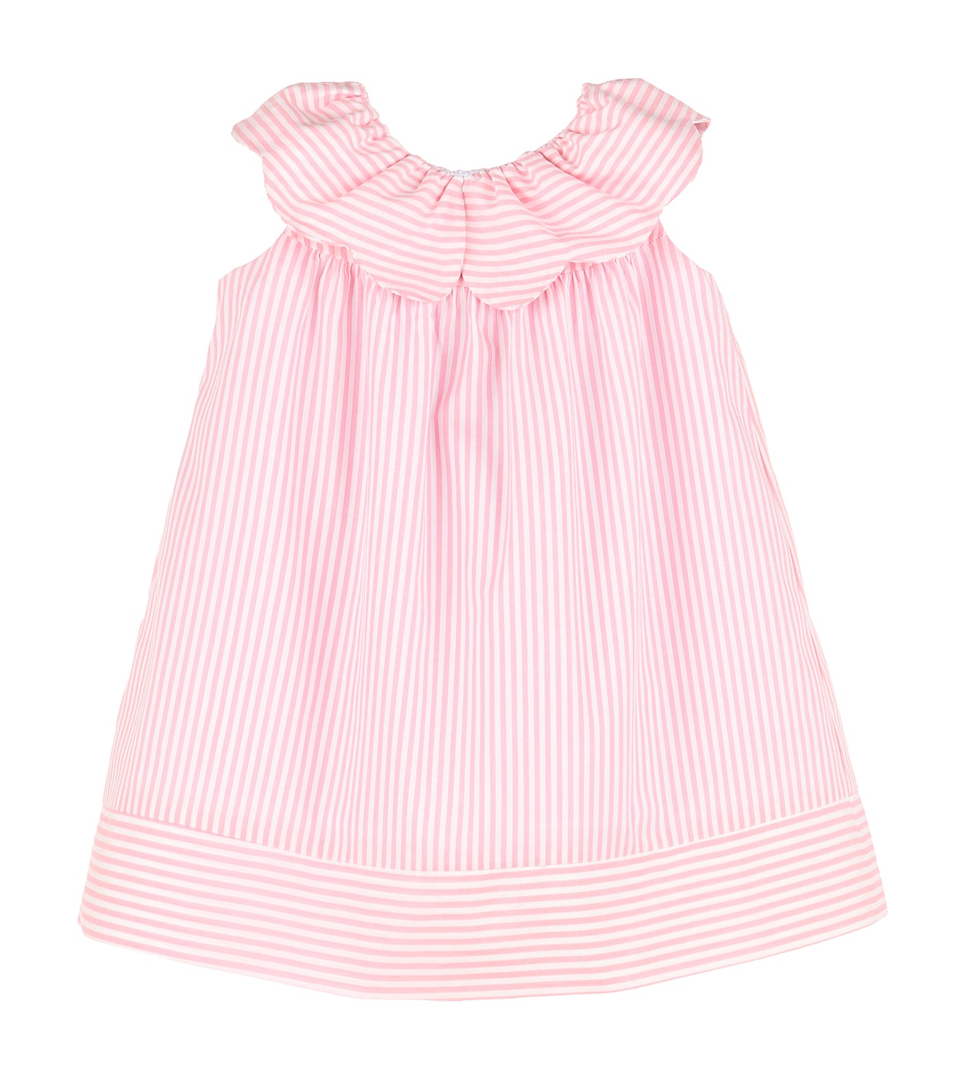 Pink Stripe Sip & See Dress