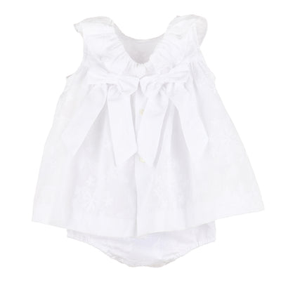 Sophie & Lucas Eyelet Ruffle Float