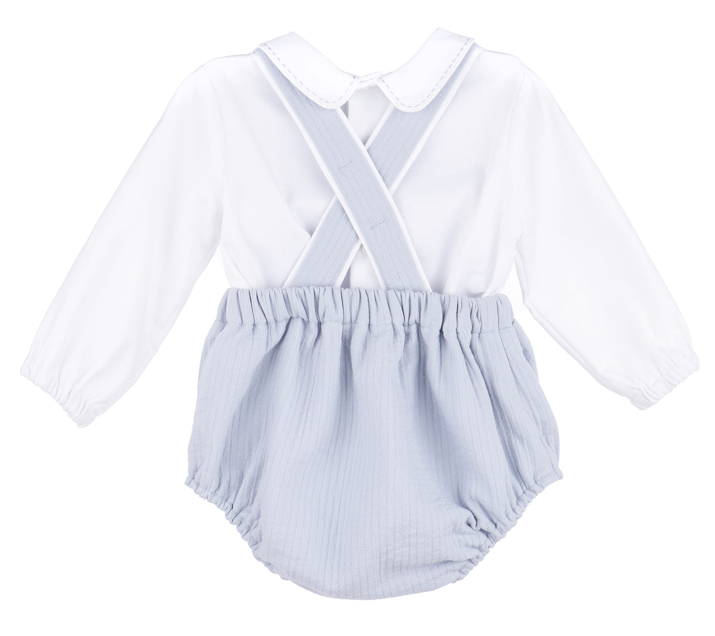 Sweater Weather Blue Boy Overall