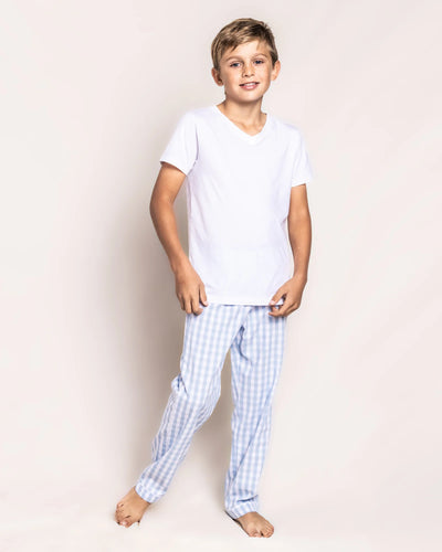 Blue Gingham PJ Pants