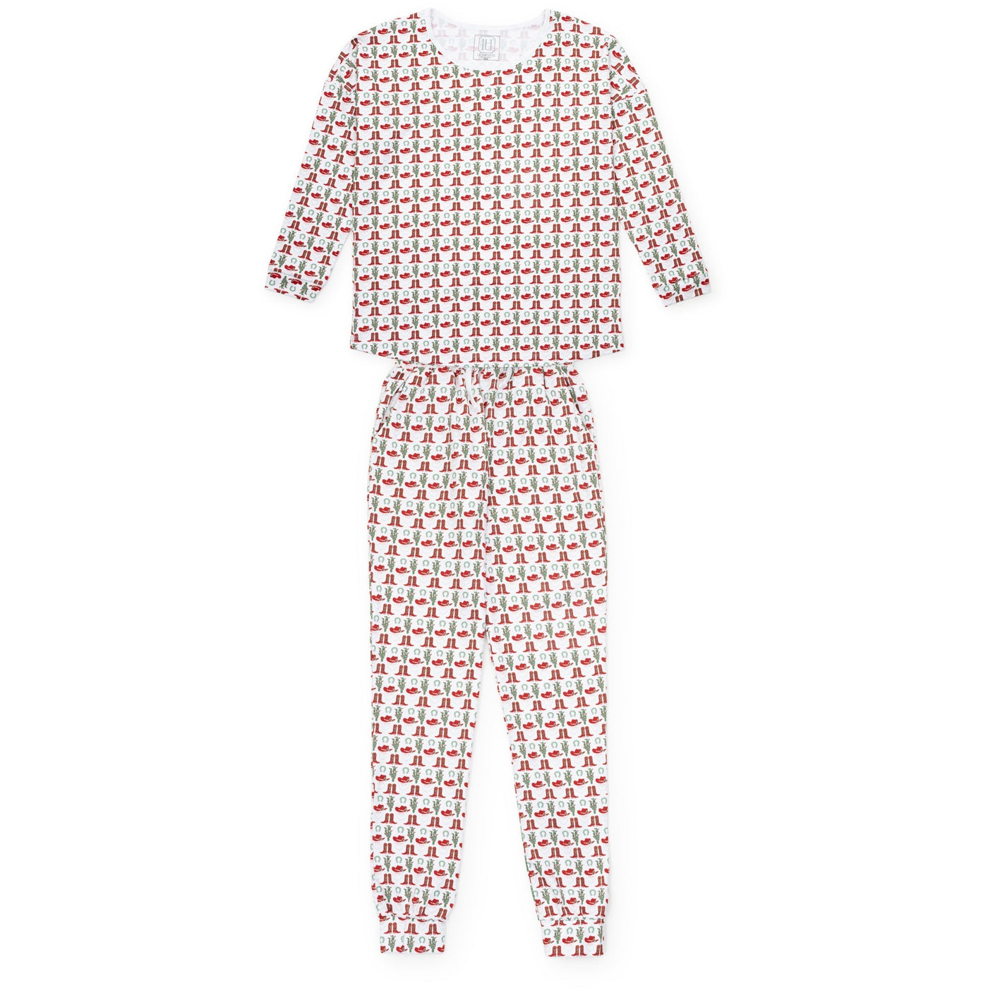 Sarah Women's PJ Set - Cowboy Christmas
