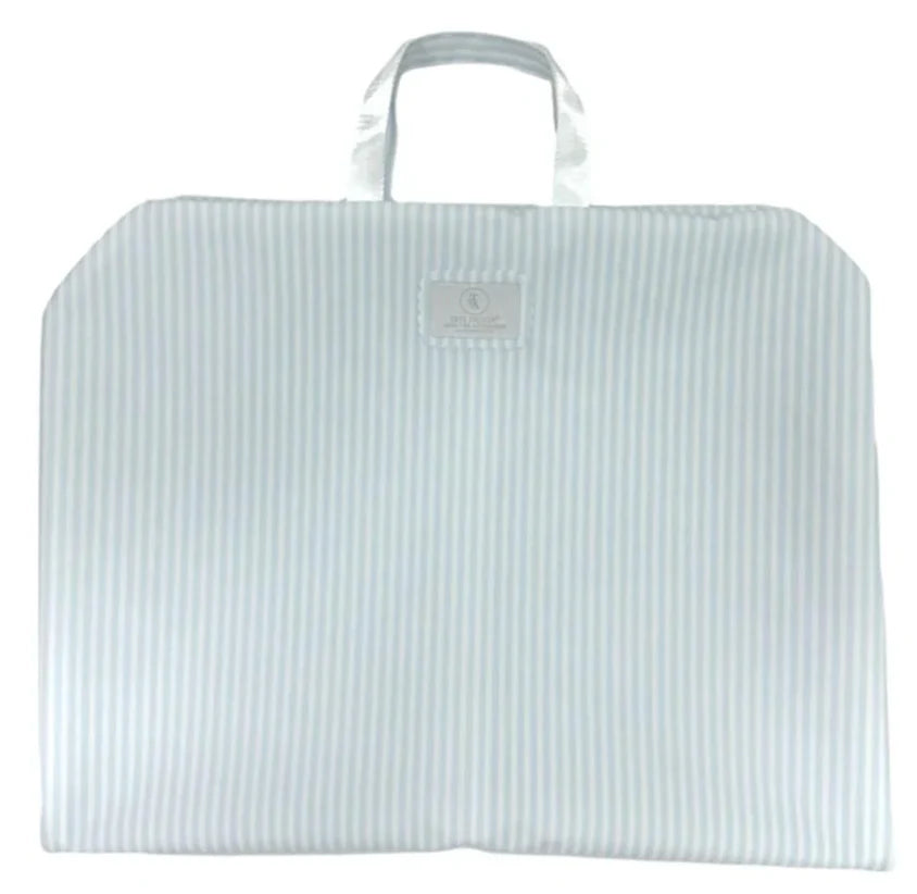 TRVL Garment Bag *  Pimlico Stripe Blue