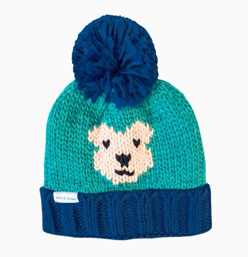 Teddy Bear Bobble Hat