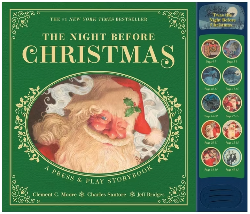 The Night Before Christmas Press & Play Storybook