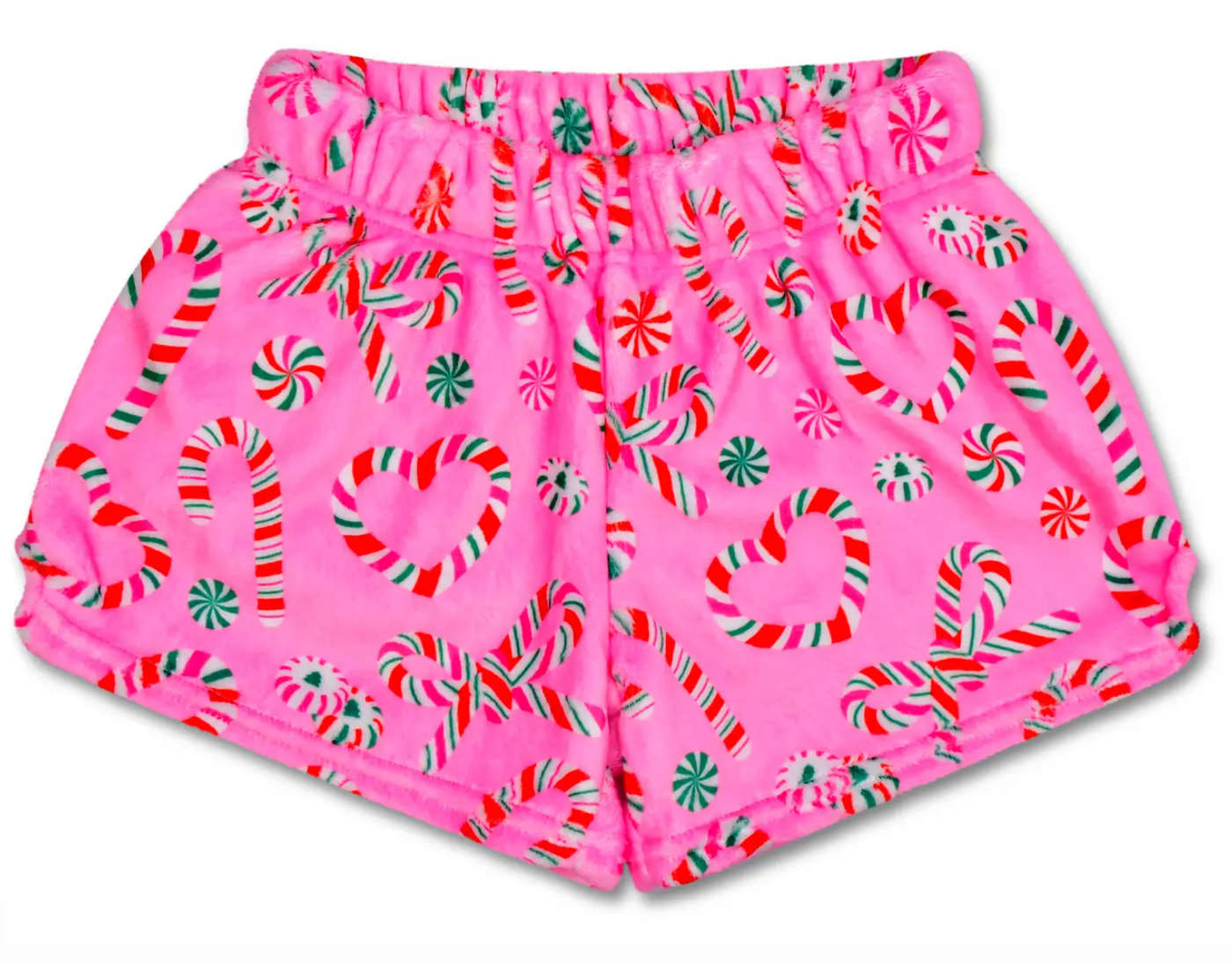 Plush PJ Shorts - Merry Mints