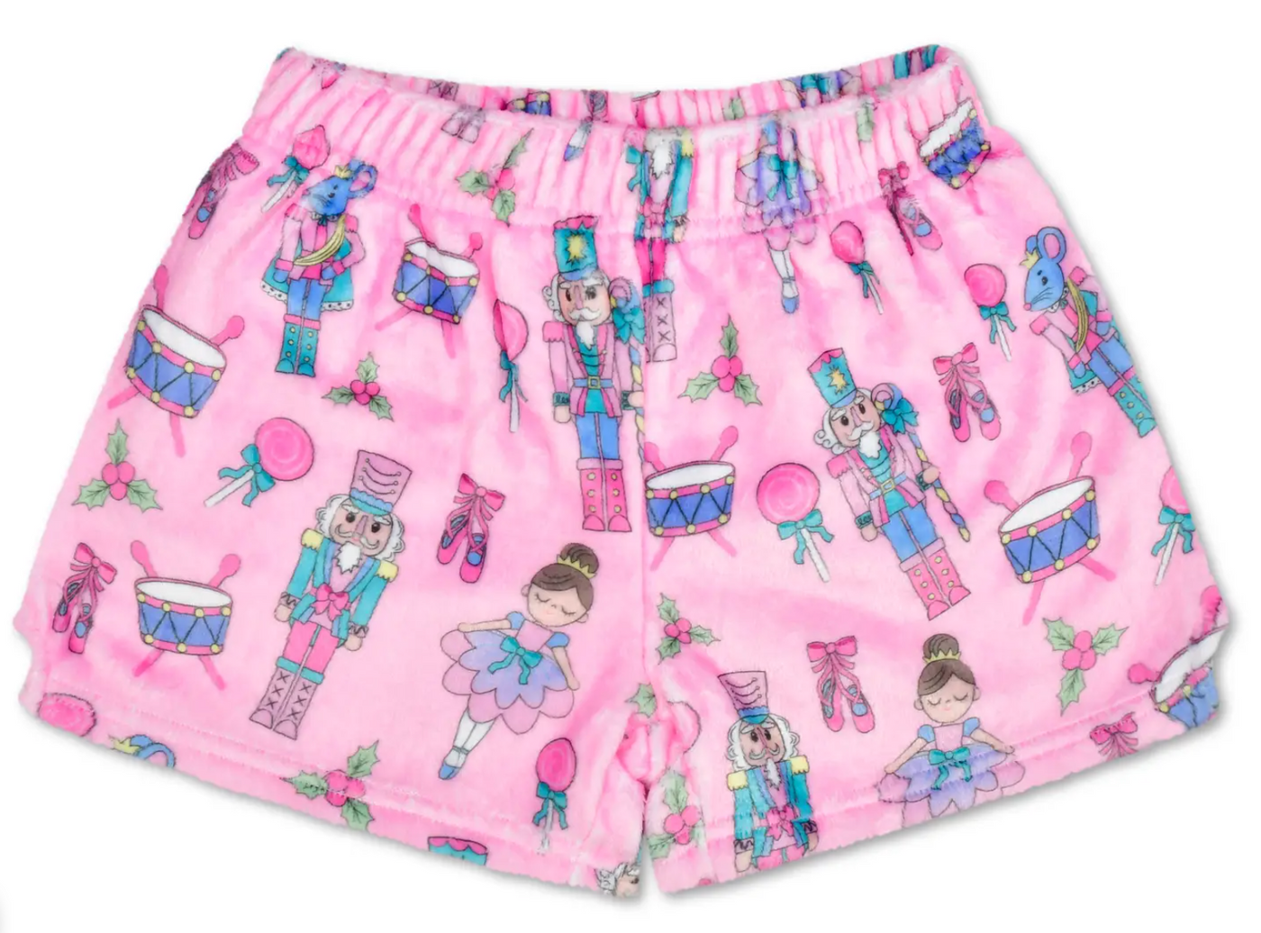 Plush PJ Shorts - Nutcracker Waltz