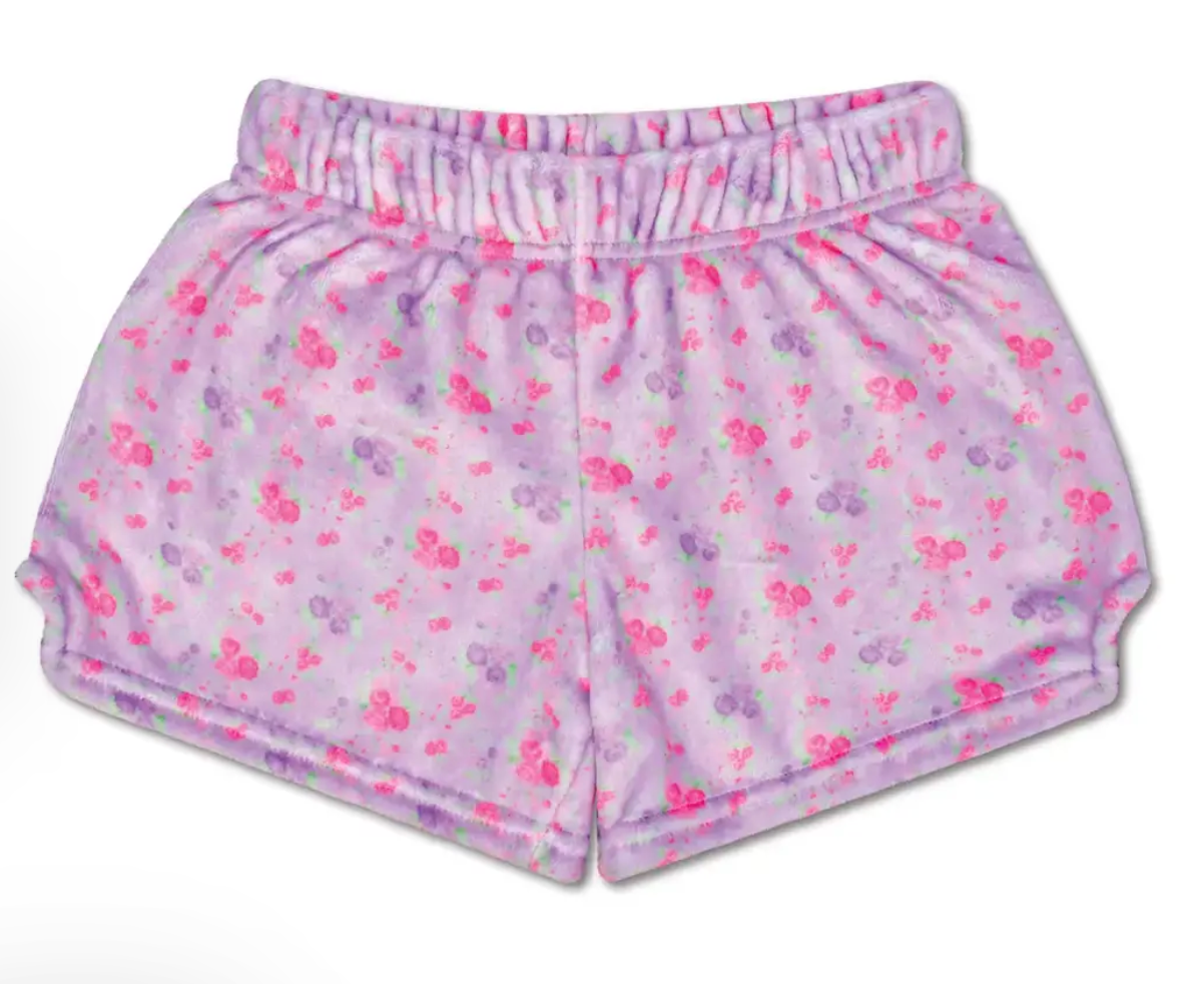 Plush PJ Shorts - Forever Floral