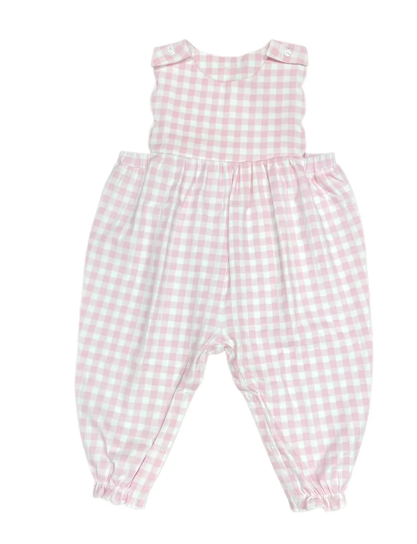 Savannah Scalloped Longall - Pink