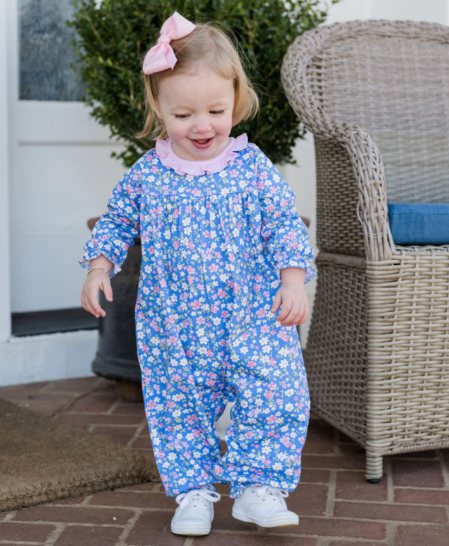 Lila Long Bubble - Fall Floral Knit