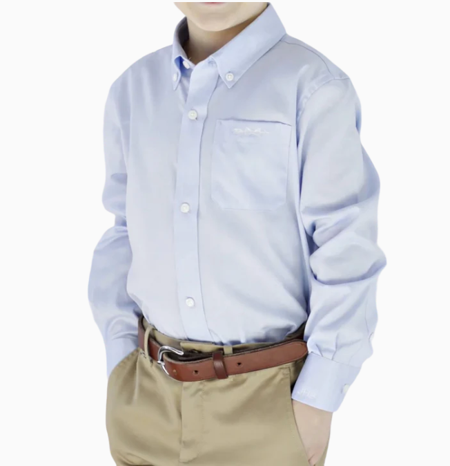 Button Down - Bluffton Blue