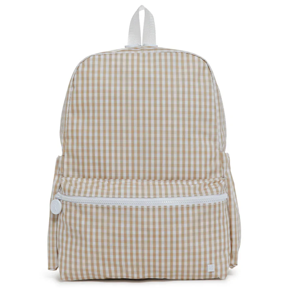 Backpacker - Gingham Khaki