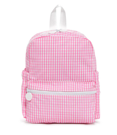 Mini Backer - Gingham Pink