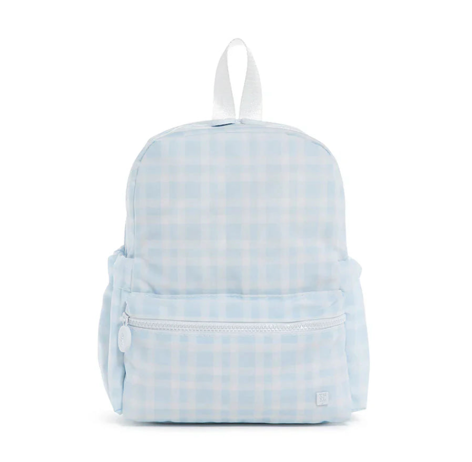 Mini Backer - Pimlico Plaid Blue