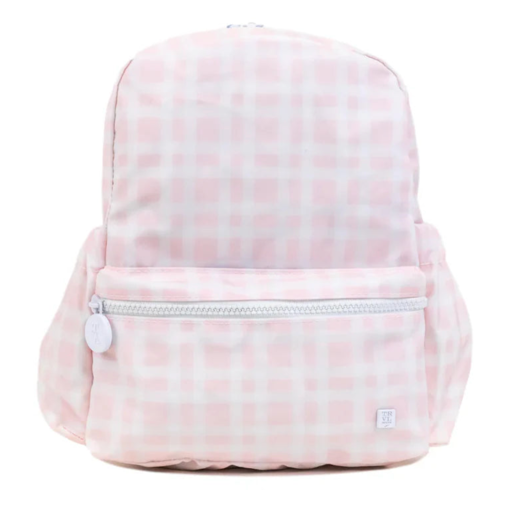 Mini Backer - Pimlico Plaid Pink