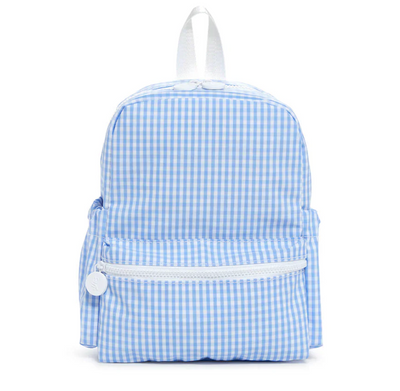 Mini Backer - Gingham Sky