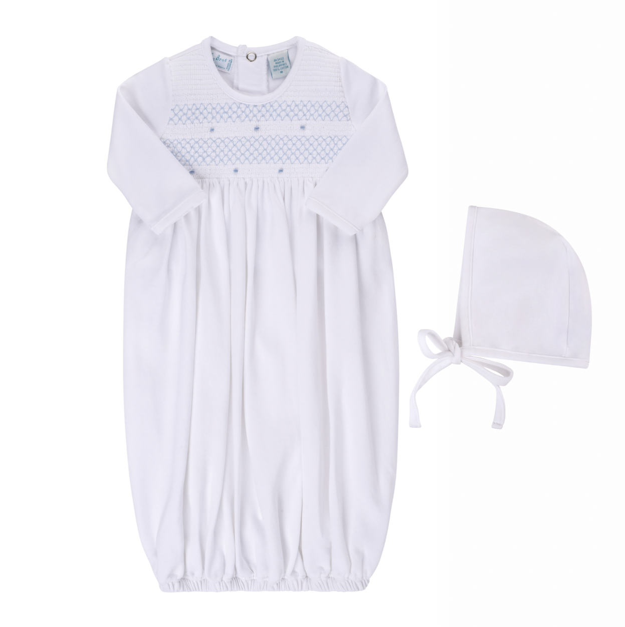 Boy Smock Gown & Hat