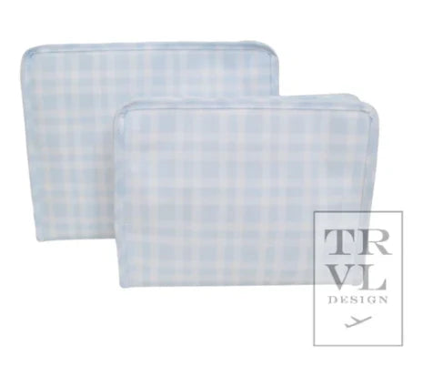 TRVL Roadie * Pimlico Plaid Blue Medium