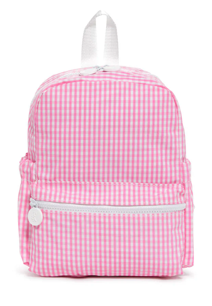 Mini Backpacker - Pink Gingham